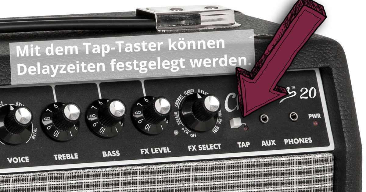 Tap-Taster bei der Fender Champion Series